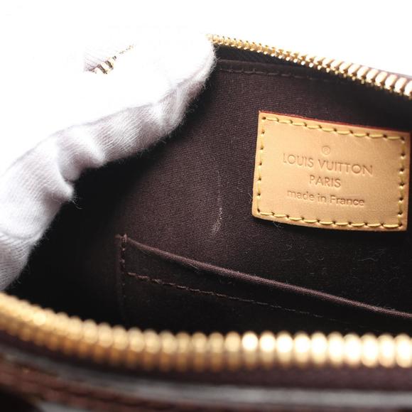 LOUIS VUITTON Alma BB Handbag Bag Leather Vernis Women's Purple M91678 - Picture 9 of 9